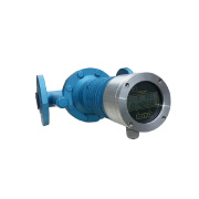 Vertical LCD Oval Gear Flowmeter